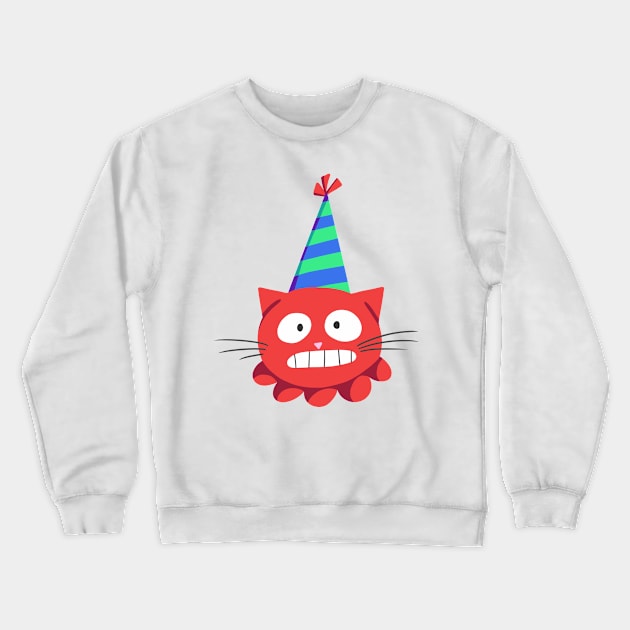 CAT Crewneck Sweatshirt by earthmaybe?